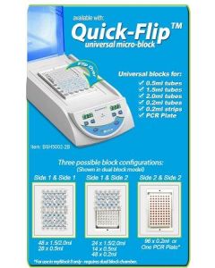 Benchmark Scientific Quick-Flip Block, 24 x 1.5ml tubes, BSWCMB