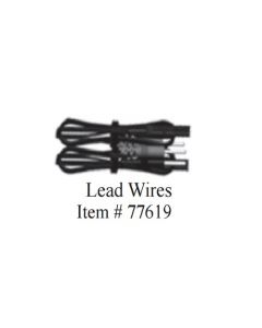 Chattanooga PRIMERA Lead Wire Set (2 Channels Per Set) 77619